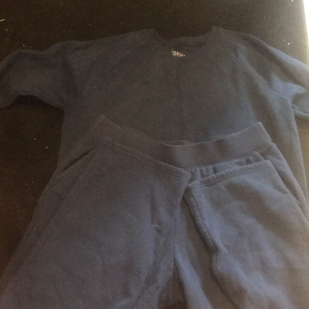 Blue sweats